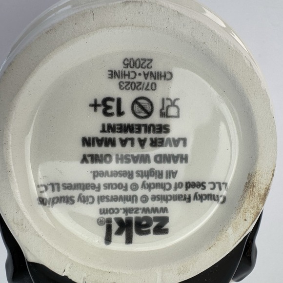 Halloween Chucky Ceramic Mug TIFFANY‎ Romance Is Dead 13.5oz Coffee Cup Horror - Picture 9 of 11